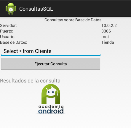 Ejemplo De Conexión Android Con Base De Datos MySQL