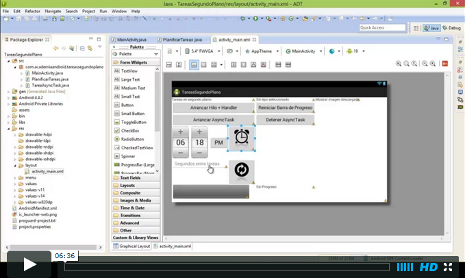 Videotutorial: Proyecto Programación De Tareas Con AlarmManager