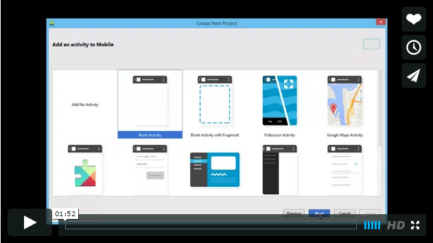 Videotutorial: Creación De Proyecto En Android Studio