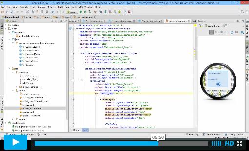 Videotutorial: App Android Wear (sistema De Tarjetas Con CardFrame Y CardScrollView)