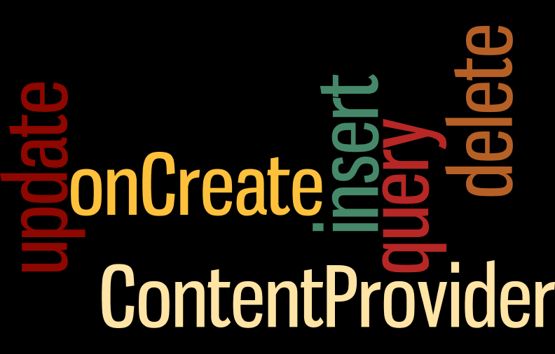 Métodos ContentProvider