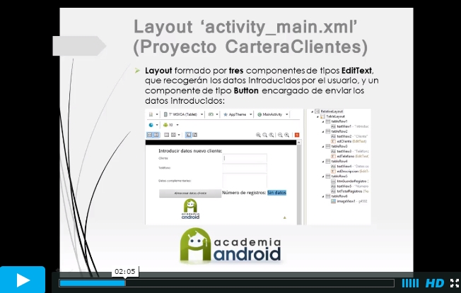 Videotutorial: Proyectos Content Providers Personalizados
