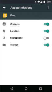 Android 6.0: permisos