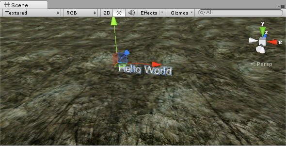 GUI Texture Y GUI Text: Ejemplo Implementación En Videojuego