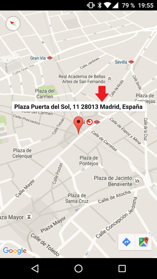 Dirección en Google Maps